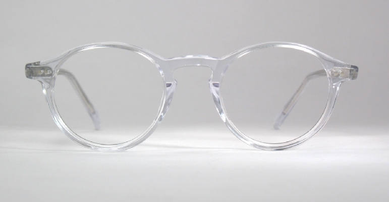 plastic clear glasses frames