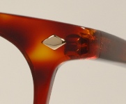 PLASTIC VINTAGE EYEGLASSES DETAIL photo, under 350 kb
