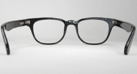 PLASTIC VINTAGE EYEGLASSES BACK photo, under 350 kb