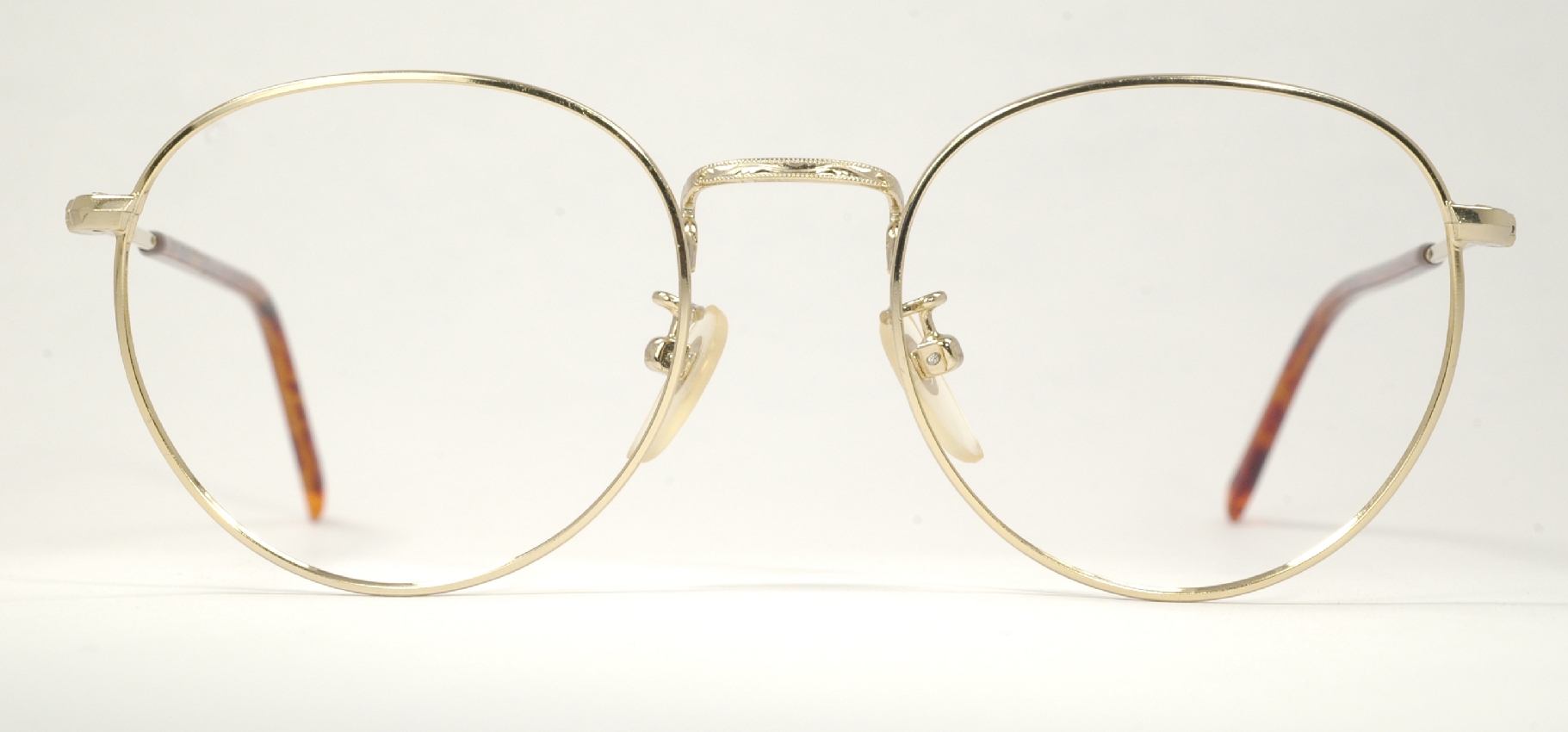 gold frame polo glasses