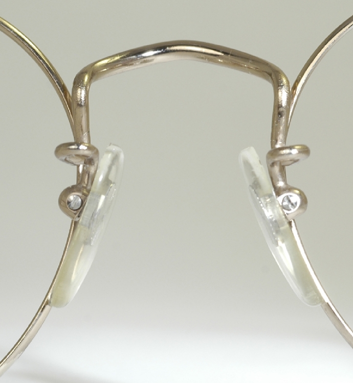 Optometrist Attic Gold Wire Rim Vintage Eyeglasses