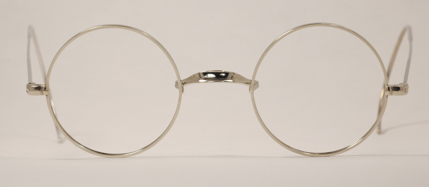 Optometrist Attic Shuron Silver Round Windsor Antique