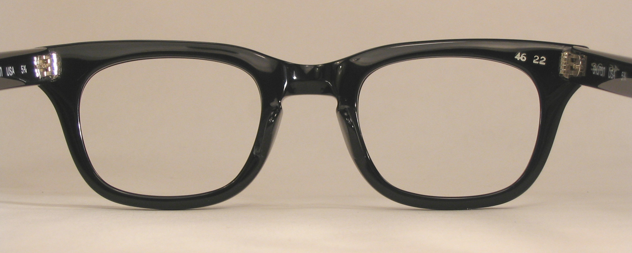 Optometrist Attic - SHURON FREEWAY BLACK CLASSIC EYEGLASS FRAMES