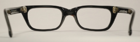 PLASTIC VINTAGE EYEGLASSES BACK photo, under 350 kb