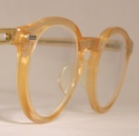 PLASTIC VINTAGE EYEGLASSES ANGLE photo, under 350 kb