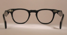 PLASTIC VINTAGE EYEGLASSES BACK photo, under 350 kb