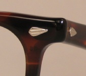 PLASTIC VINTAGE EYEGLASSES DETAIL photo, under 350 kb
