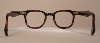 PLASTIC VINTAGE EYEGLASSES BACK photo, under 350 kb