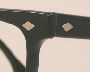 PLASTIC VINTAGE EYEGLASSES DETAIL photo, under 350 kb