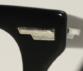 PLASTIC VINTAGE EYEGLASSES DETAIL photo, under 350 kb