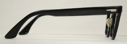 PLASTIC VINTAGE EYEGLASSES BRIDGE BACK photo, under 350 kb