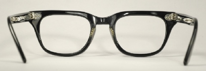 PLASTIC VINTAGE EYEGLASSES BACK photo, under 350 kb