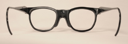 PLASTIC VINTAGE EYEGLASSES BACK photo, under 350 kb