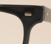 PLASTIC VINTAGE EYEGLASSES DETAIL photo, under 350 kb