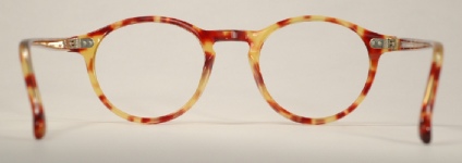 PLASTIC VINTAGE EYEGLASSES BACK photo, under 350 kb