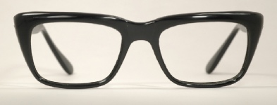 PLASTIC VINTAGE EYEGLASSES FRONT photo, under 350 kb