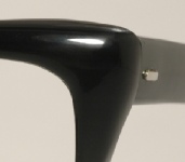 PLASTIC VINTAGE EYEGLASSES DETAIL photo, under 350 kb