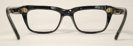 PLASTIC VINTAGE EYEGLASSES BACK photo, under 350 kb