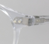 PLASTIC VINTAGE EYEGLASSES DETAIL photo, under 350 kb