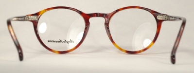 PLASTIC VINTAGE EYEGLASSES BACK photo, under 350 kb