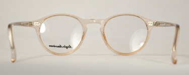 PLASTIC VINTAGE EYEGLASSES BACK photo, under 350 kb