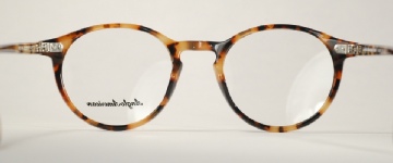 PLASTIC VINTAGE EYEGLASSES SIDE photo, under 350 kb