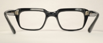 PLASTIC VINTAGE EYEGLASSES BACK photo, under 350 kb