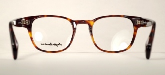 PLASTIC VINTAGE EYEGLASSES BACK photo, under 350 kb