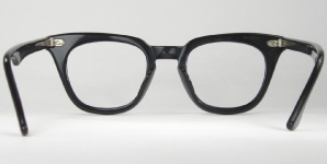 PLASTIC VINTAGE EYEGLASSES BACK photo, under 350 kb