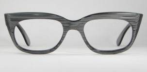 PLASTIC VINTAGE EYEGLASSES FRONT photo, under 350 kb