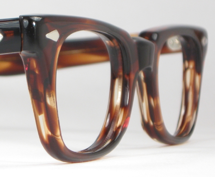 Optometrist Attic Sro Men S Tortoise Plastic Vintage Eyeglasses