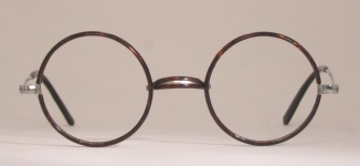 WIRE VINTAGE EYEGLASSES FRONT photo, under 350 kb