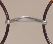 WIRE VINTAGE EYEGLASSES BRIDGE BACK photo, under 350 kb