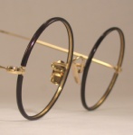 WIRE VINTAGE EYEGLASSES ANGLE photo, under 350 kb