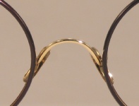 WIRE VINTAGE EYEGLASSES DETAIL photo, under 350 kb