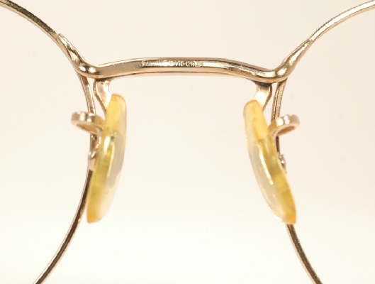 Optometrist Attic Ao Gold Ful Vue P3 Wire Rim Vintage Eyeglasses