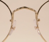 WIRE VINTAGE EYEGLASSES BRIDGE BACK photo, under 350 kb