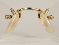 WIRE VINTAGE EYEGLASSES BRIDGE BACK photo, under 350 kb