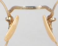 WIRE VINTAGE EYEGLASSES BRIDGE BACK photo, under 350 kb